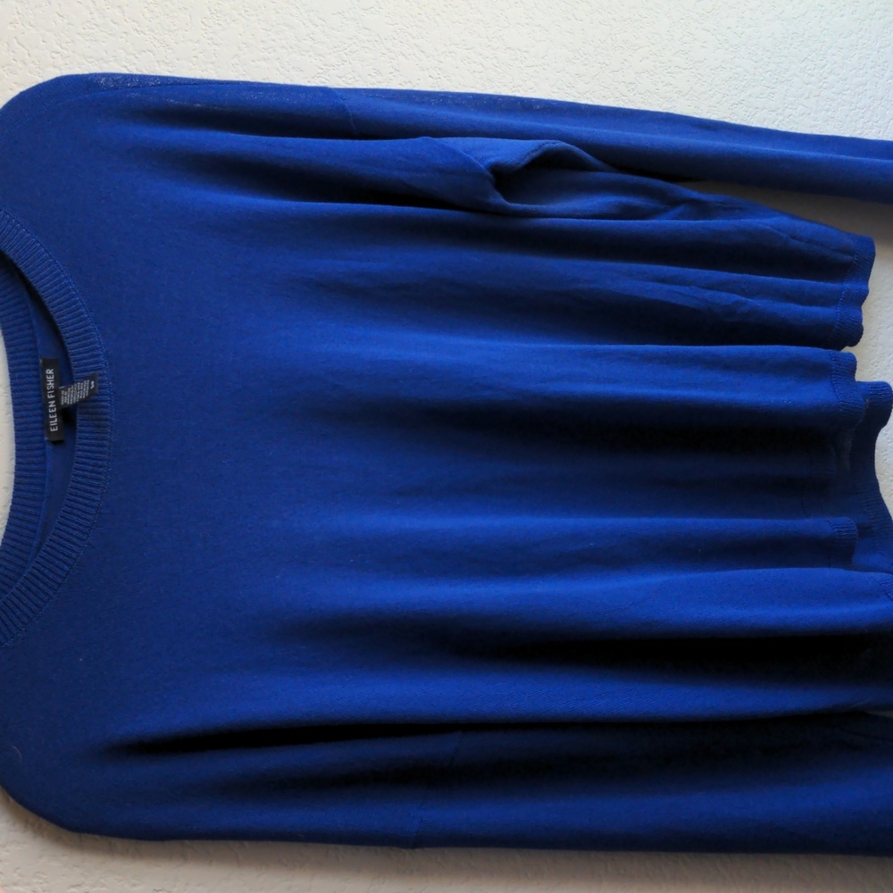 Eileen Fisher Blue Sweater